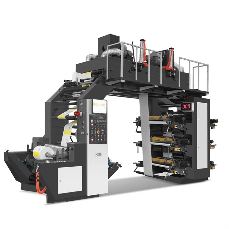 High Speed Six Color Flexo Printing Machine